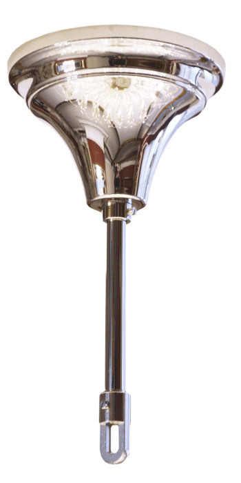 (image for) Large Chandelier Rose- Nickel